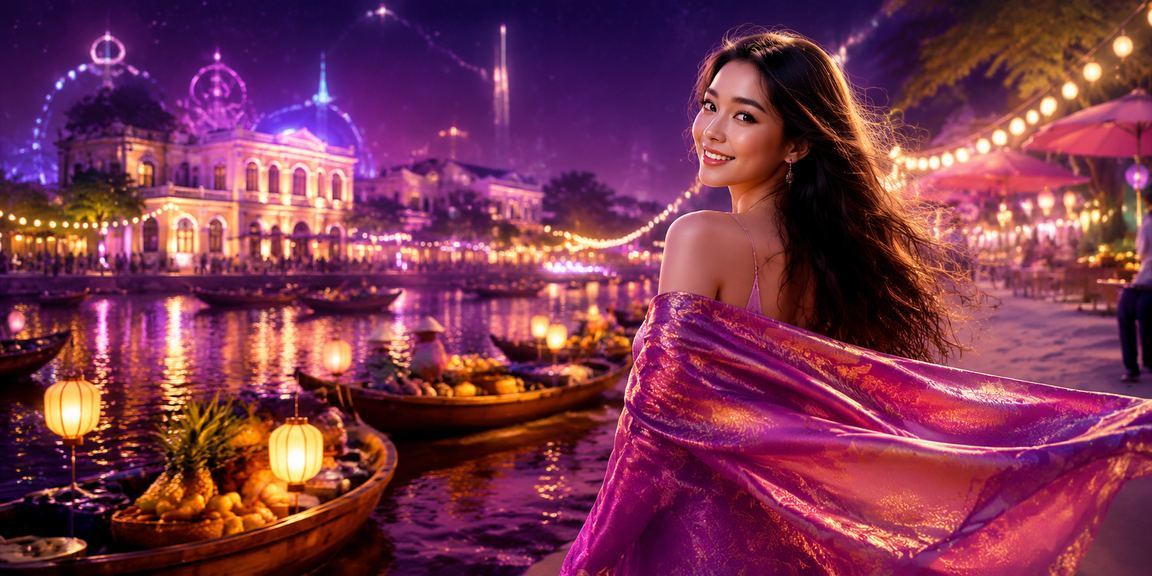Không gian cá cược sôi động tại Hà Nội với ánh đèn neon