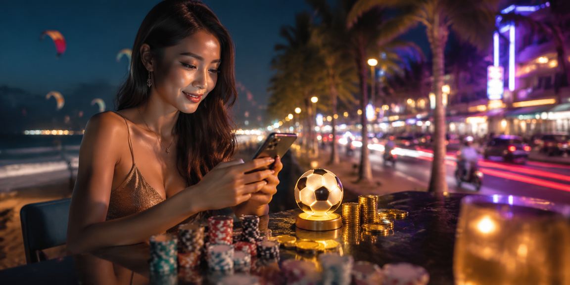 Không khí cá cược bóng đá sôi động về đêm tại Việt Nam